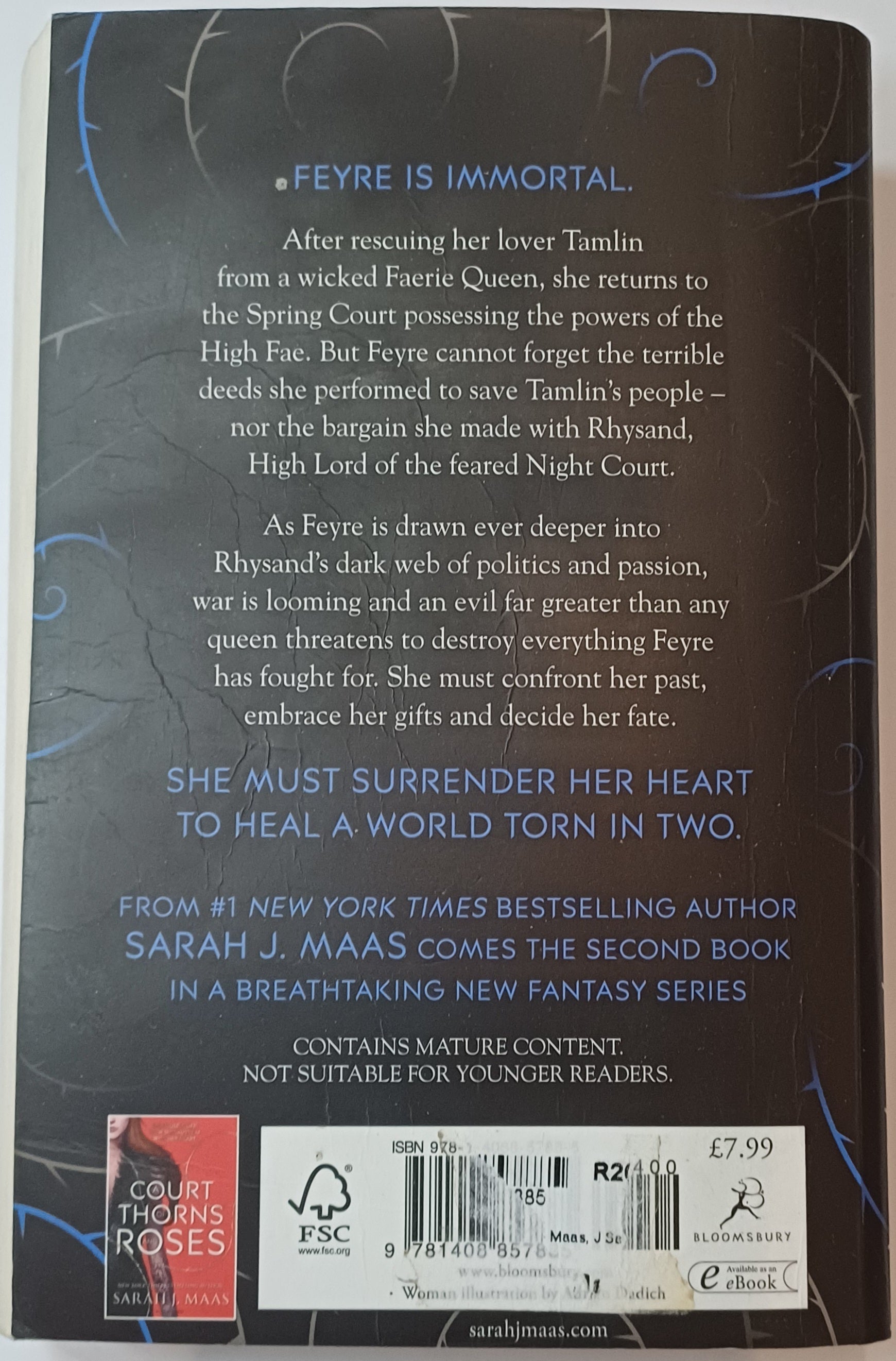 A Court of Mist and Fury, Sarah J. Maas