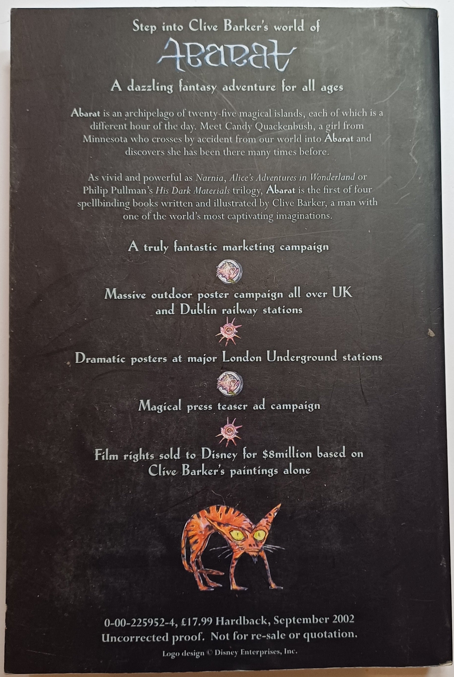 Abarat, Clive Barker