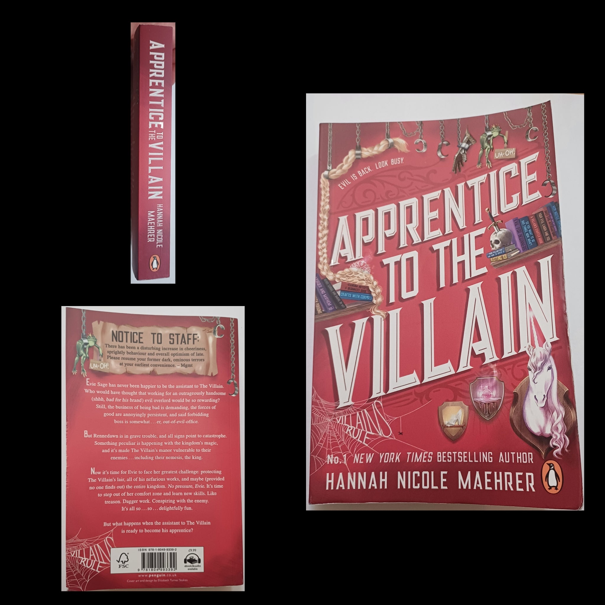 Apprentice To The Villain, Hannah Nicole Maehrer