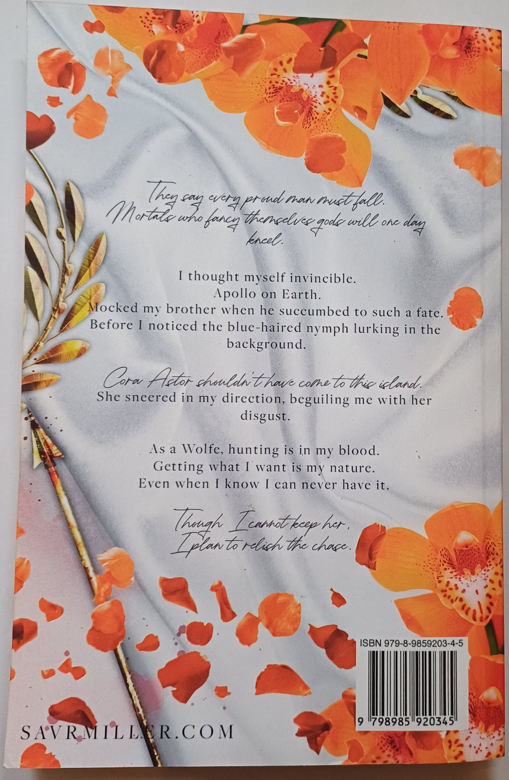 Arrows and Apologies, Sav R. Miller