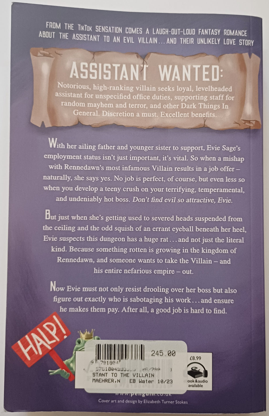 Assistant To The Villian, Hannah Nicole Maehrer