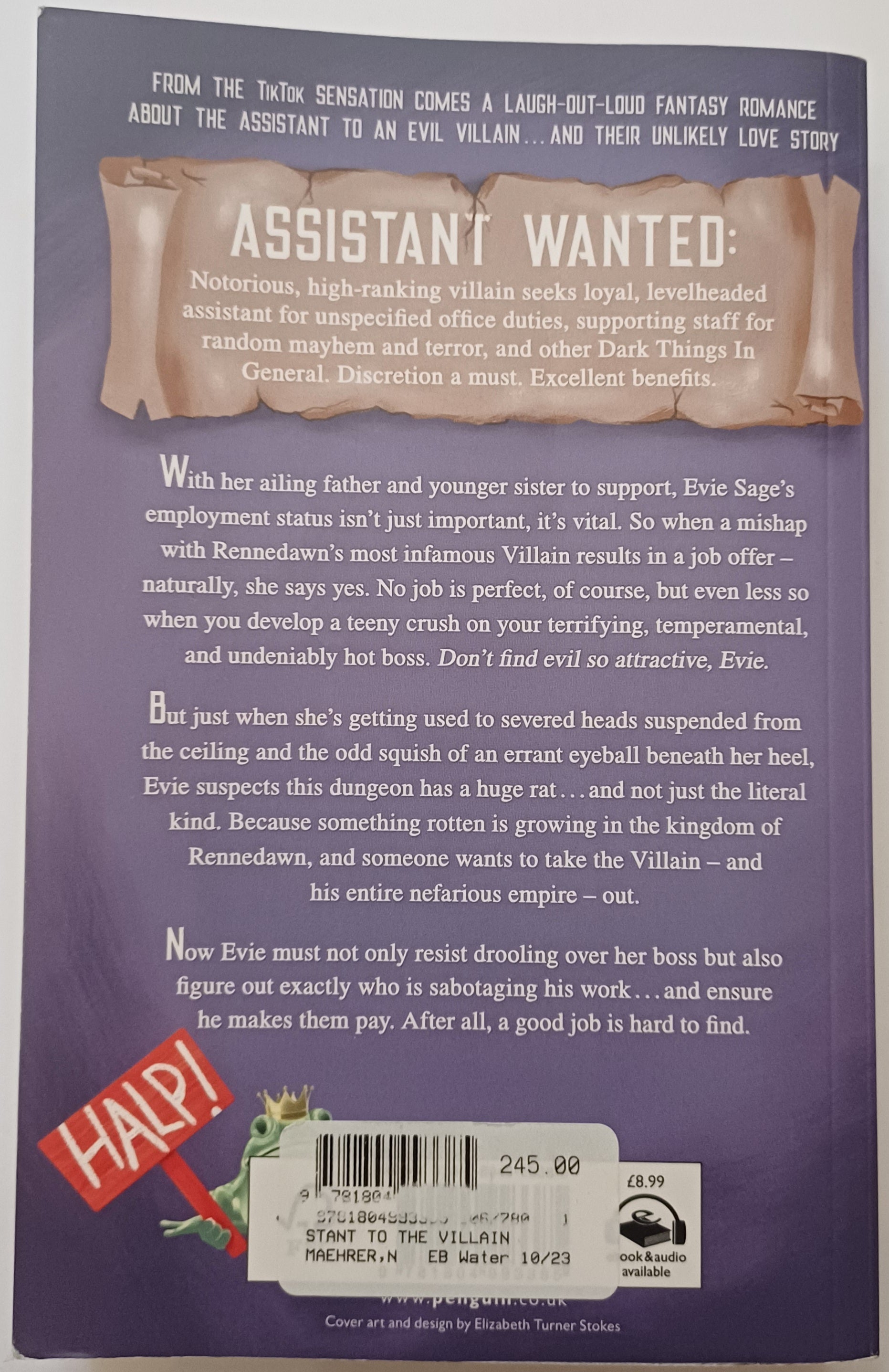 Assistant To The Villian, Hannah Nicole Maehrer