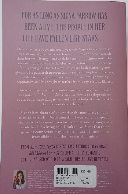 Belladonna, Adalyn Grace
