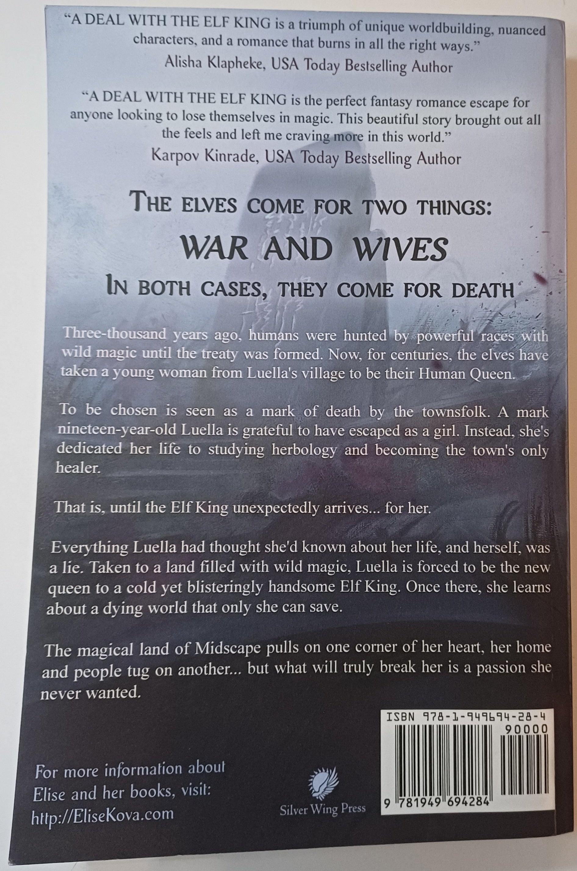 A Deal with the Elf King, Elise Kova